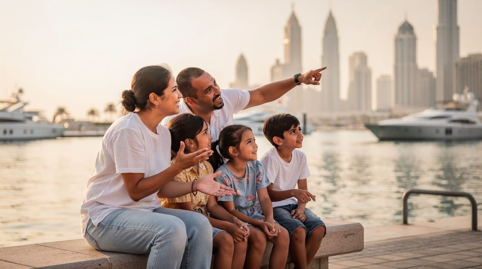 Planning a family weekend in Dubai — A realistic Dubai weekend plan for families — theme parks, beaches, and heat man