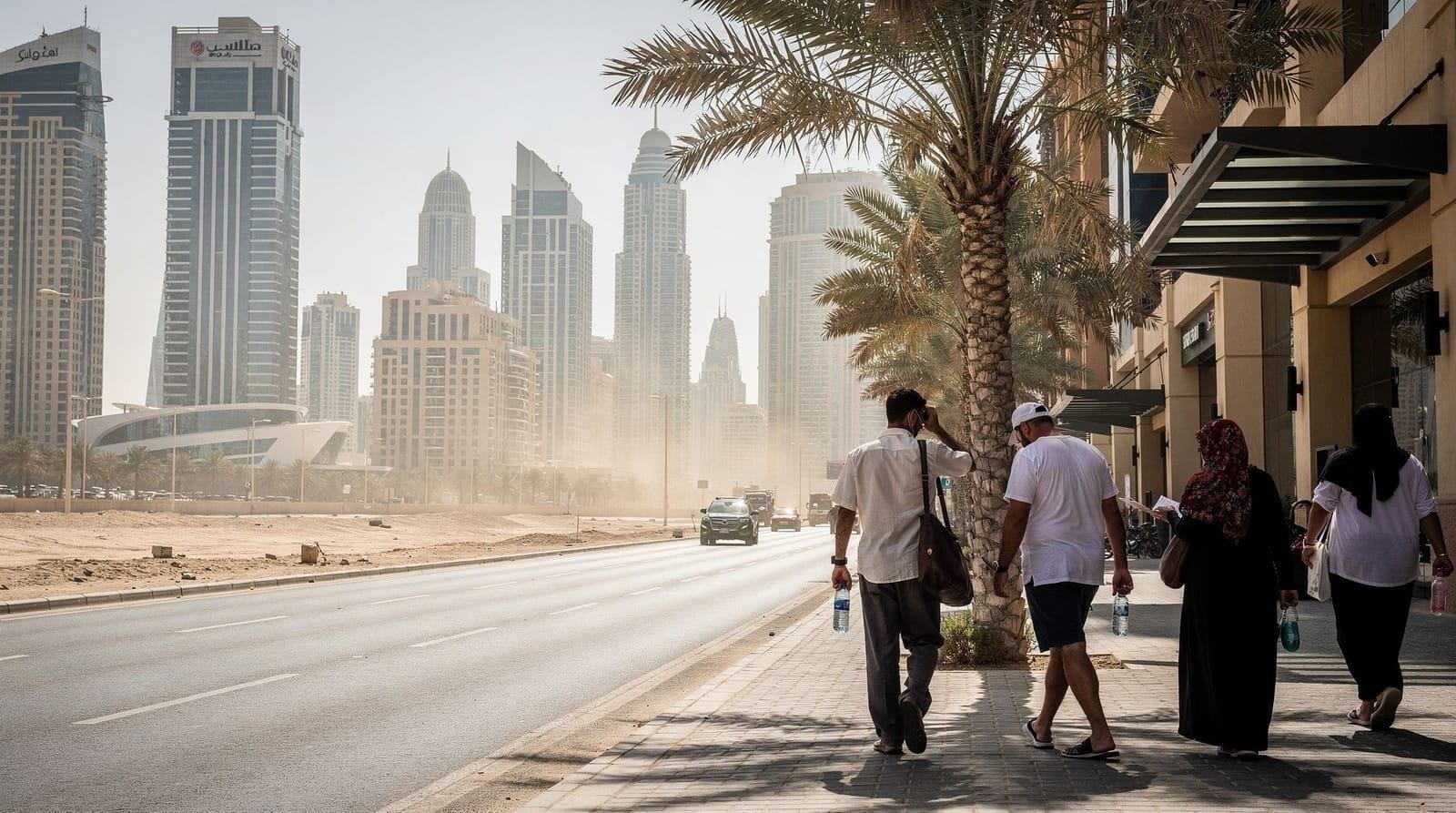 Surviving Dubai in the extreme summer heat — Dubai's June-September heat hits 40-48C. Here's how to actually plan a visit aro