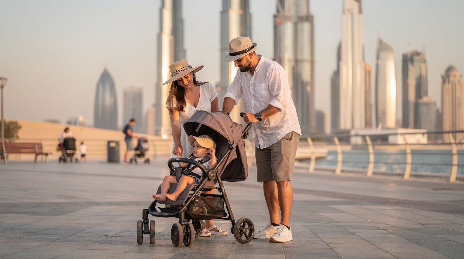 Dubai with a baby: what actually works (and what doesn't) — Traveling to Dubai with an infant — heat, stroller logistics, feeding, sleep, an
