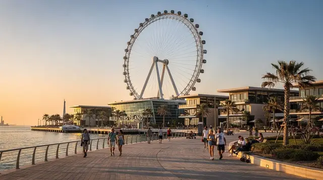 Bluewaters Island — Ain Dubai and The Wharf