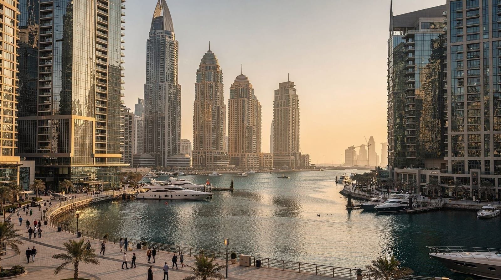 Dubai Marina — waterfront district guide, Dubai, UAE