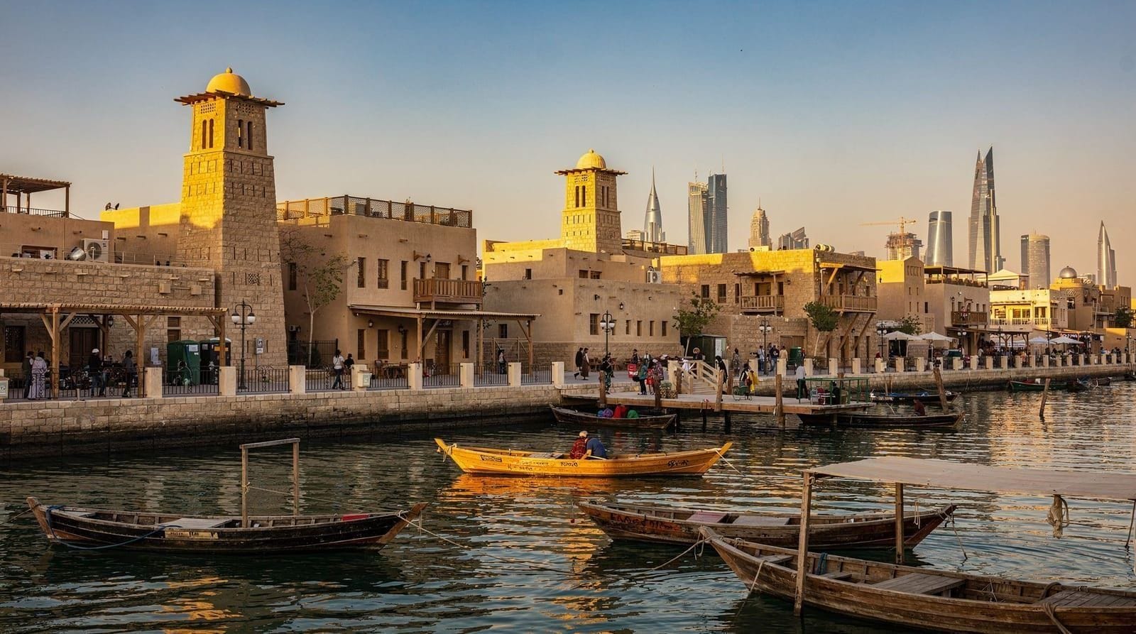 Old Dubai — Al Fahidi, the souks and the Creek, Dubai, UAE