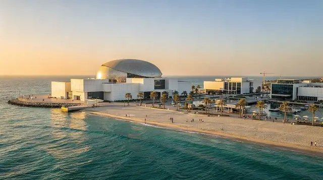 Saadiyat Island — Abu Dhabi's cultural district and beach