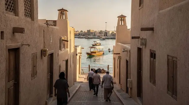 Dubai: old town, souks, street food, guided tour & abra ride
