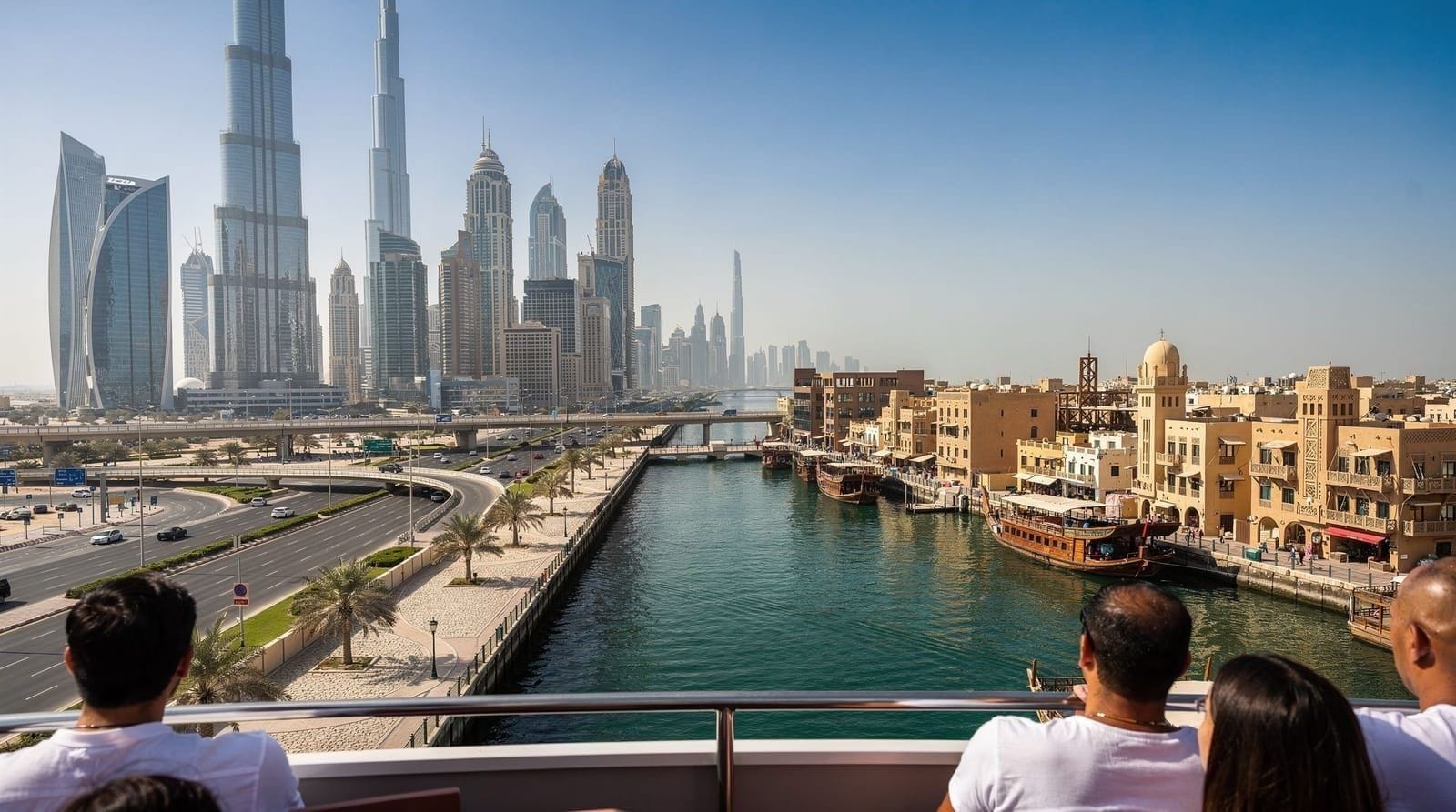 Dubai city tour guide: half-day and full-day options compared — What a guided Dubai city tour covers, half-day vs full-day options, realistic pr