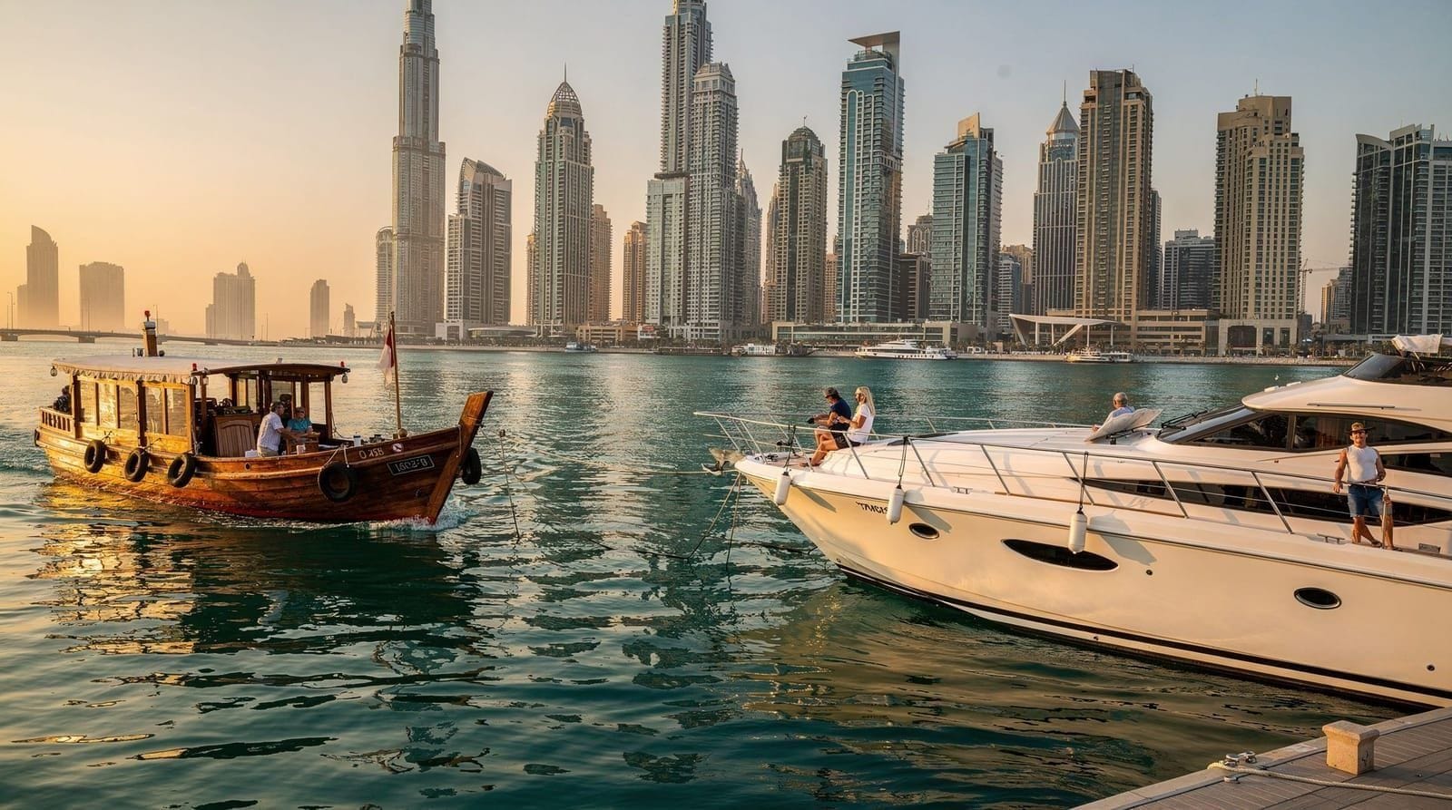 Dubai Creek vs Marina cruise: which one to book — Dubai Creek and Marina dhow cruises compared head to head — price, view, crowdin
