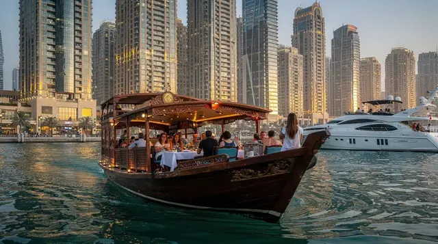 Dubai: Marina private luxury yacht tour