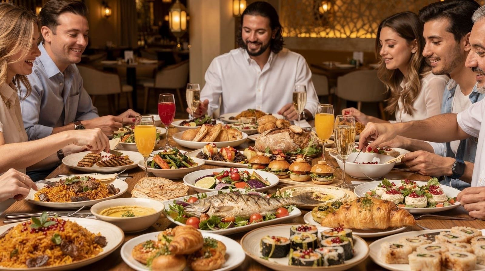 Dubai Friday brunch guide: venues, packages and real prices — How Dubai's Friday brunch actually works — soft, house and bubbly packages, real