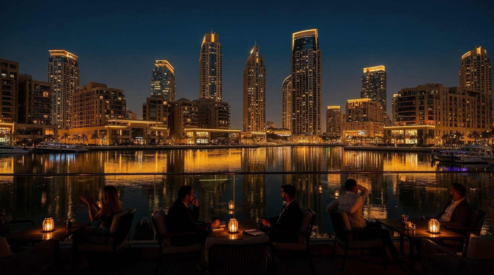 Planning a Dubai night out: how to actually structure the evening — How to structure a Dubai night out step by step — dinner, a show or cruise, and 