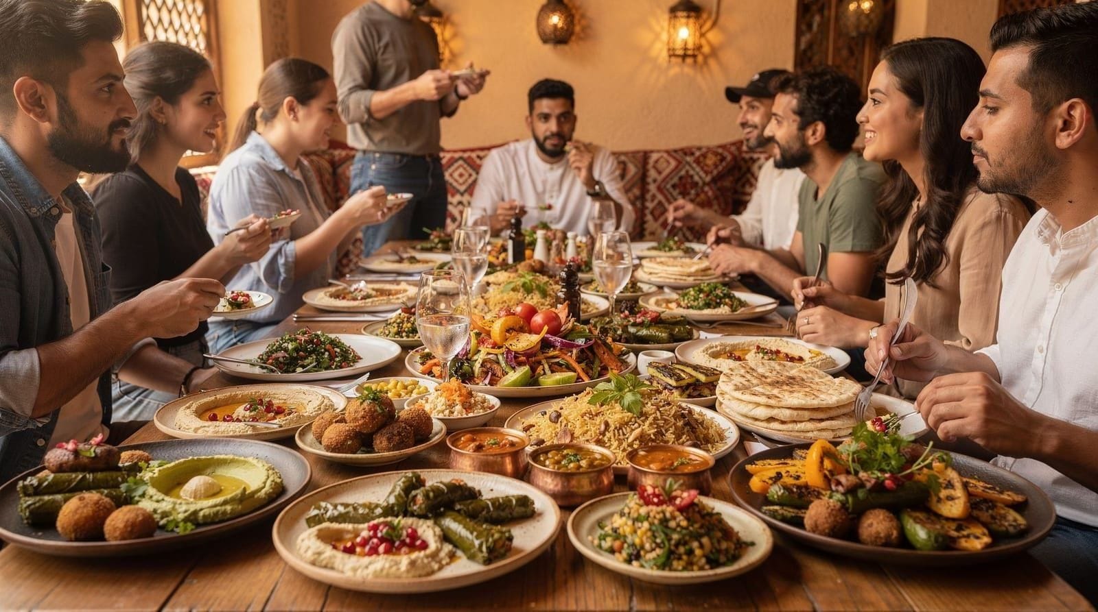 Vegetarian and vegan food in Dubai: what's actually available — How vegetarian and vegan eating actually works in Dubai — where it's easy (Karam