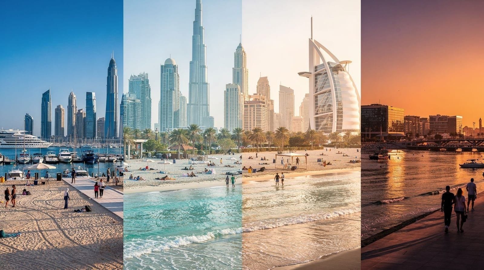 Dubai weather month by month: the detailed climate breakdown — Dubai's climate month by month: daytime highs, overnight lows, humidity, rainfal