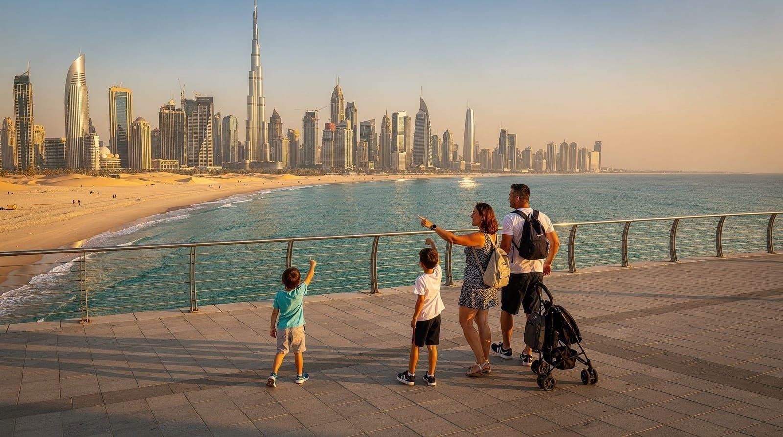 Dubai with kids: practical family trip planning — Where to stay, which theme parks suit which ages, heat and stroller logistics, a