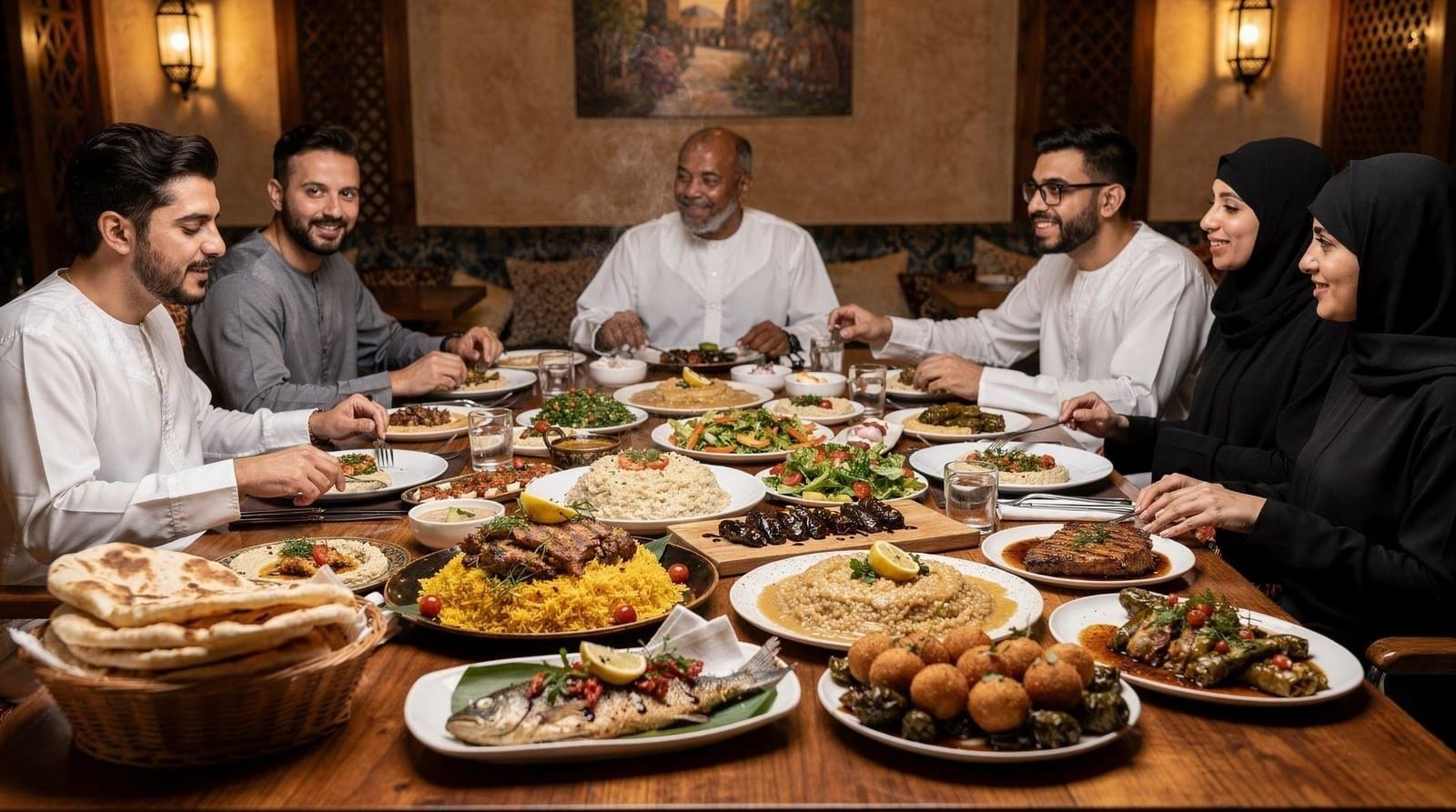 Emirati cuisine guide: traditional dishes and where to try them — What traditional Emirati food actually is — machboos, harees, luqaimat — and the