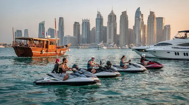Dubai: jet ski tour of Burj Al Arab with photos