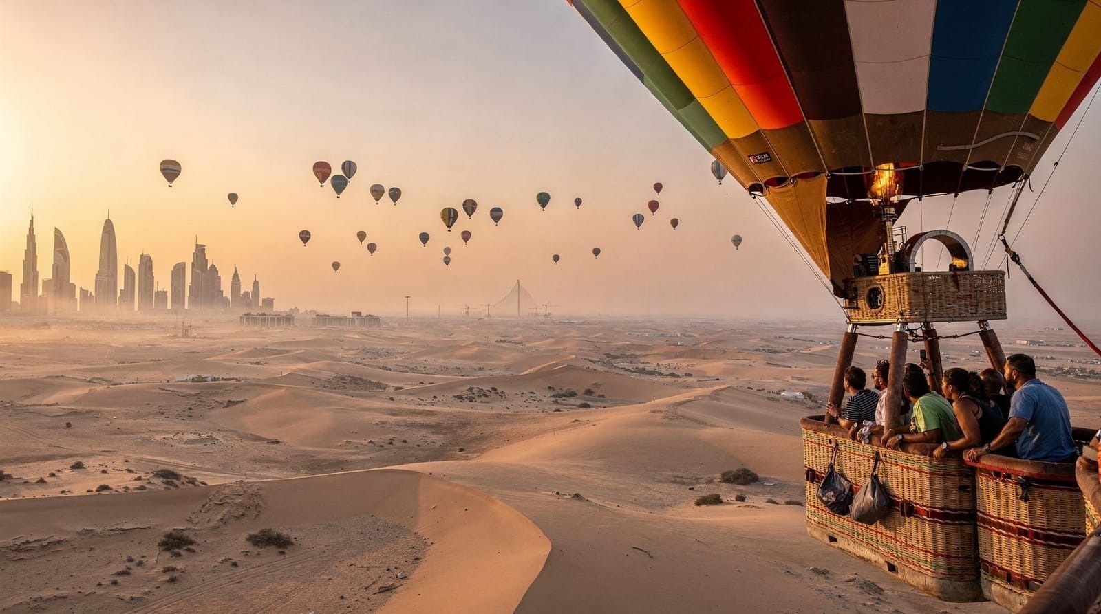 Hot air balloon Dubai: honest guide to sunrise flight prices — Hot air balloon Dubai prices, what a sunrise flight actually involves, and hones